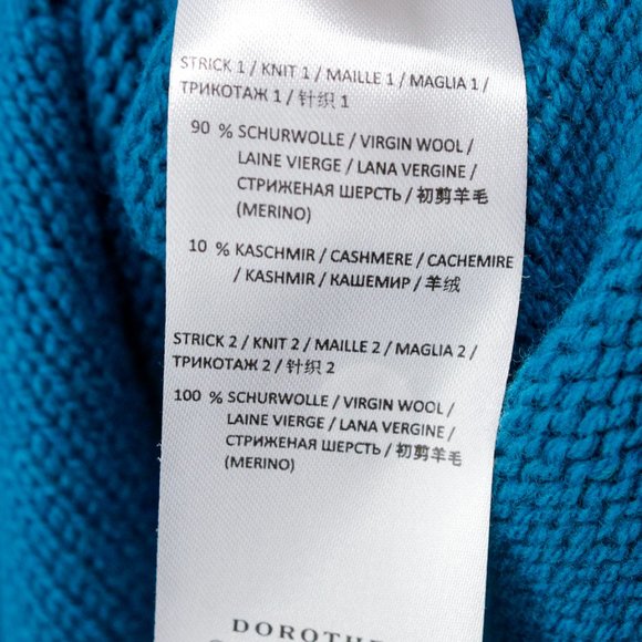 Dorothee Schumacher Teal V-Neck Vest - Picture 8 of 9